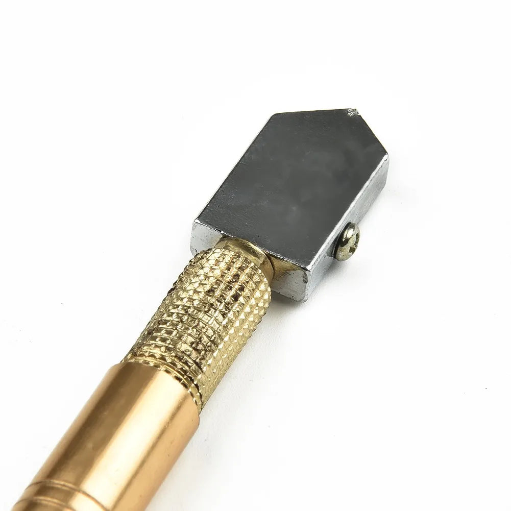 1 PC 175mm Portable Professional Glass Cutter Antislip Handle Glass Cutter Glass Cutter Blade Cutting Tools Qme