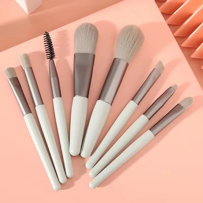 Soft Fluffy Makeup Brushes Cosmetics Foundation Blush Powder Qme E7-4-1