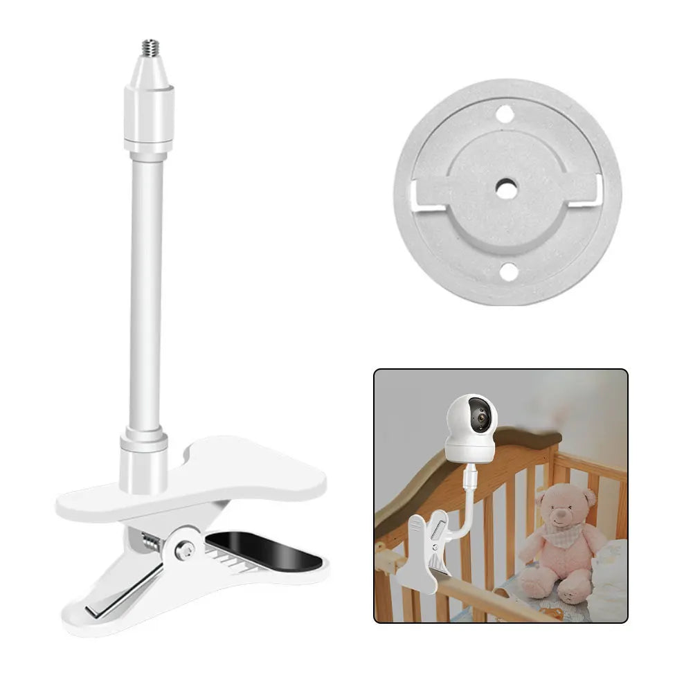 Protable Flexible Camera Clamp Baby Monitor Stand No Punching Webcam Qme