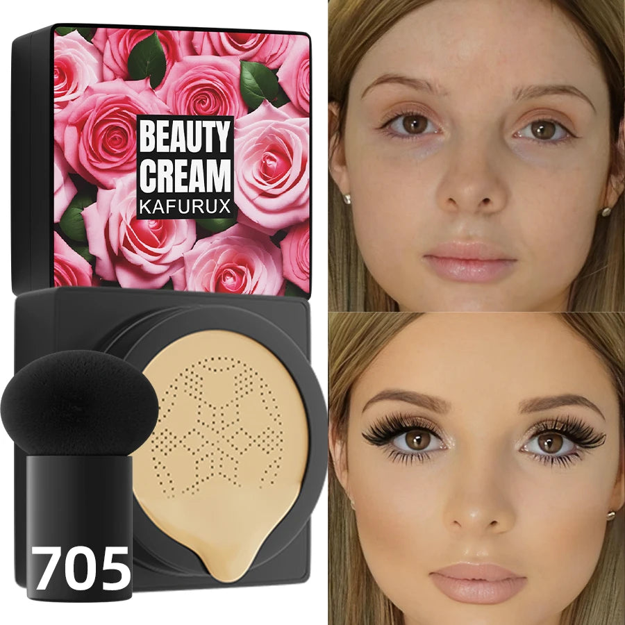 5 Magic Foundation Mushroom Head Moisturizing Air Cushion CC Cream Qme 705
