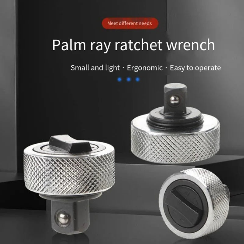 Mini Adjustable Ratchet Wrench Quick Labor-saving Aluminum Alloy Qme