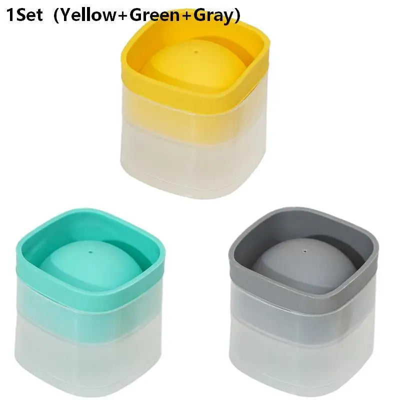 1 Large Ice Ball Mold Easy Demold Heat Cold Resistant Stackable Qme 1Set