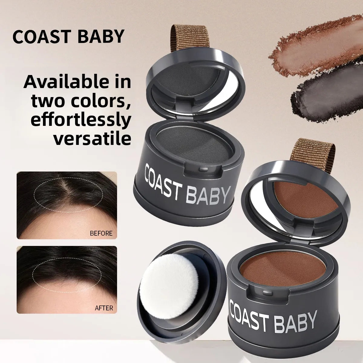 COAST BABY Root Touch-up Powder Waterproof Sweat-resistant Instant Qme