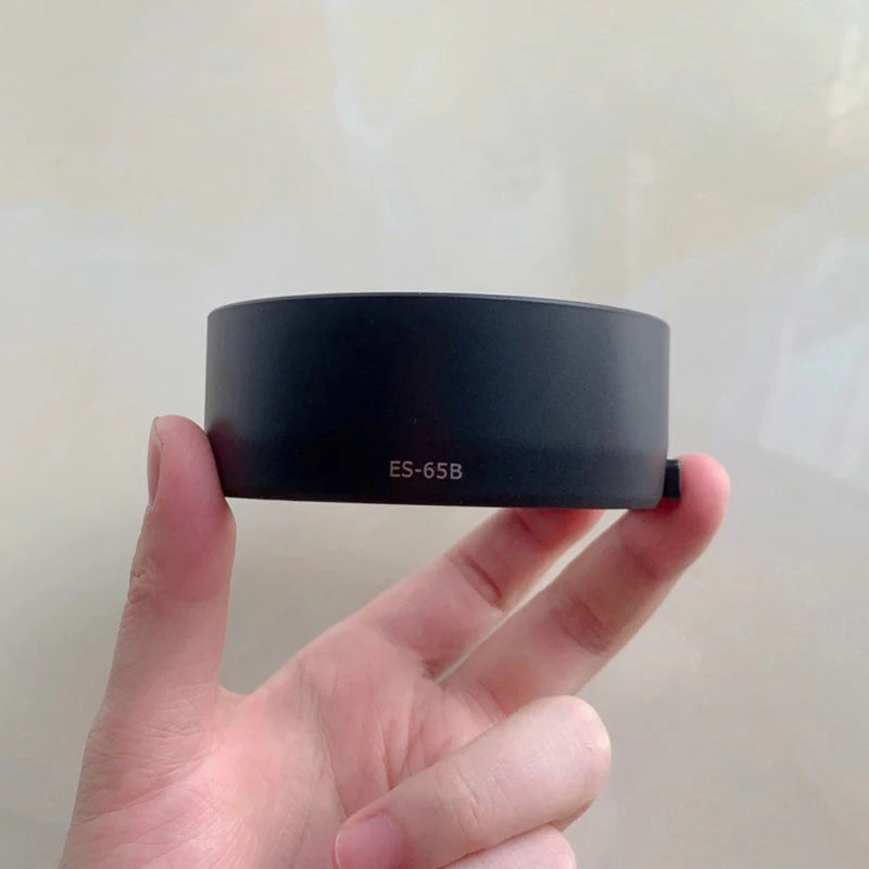 ES65B Lens Hood Sunshade Replace ES-65B RF F1 8 STM F 1 Qme OneSize