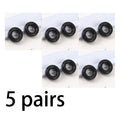 5 Pairs Comfortable Silicone Anti-slip Ear Hooks Women Men Antiskid Qme B4