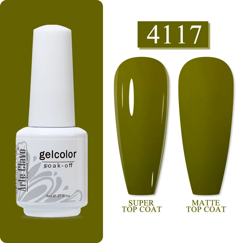 Arte Clavo Art Nails Varnish Base Coat Gel Nail Polish UV LED Lamp