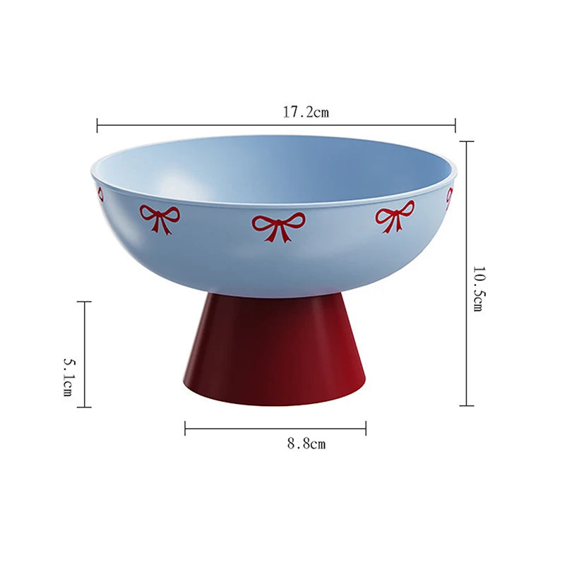 Fruit Plate Living Room Home New Style Dried Fruit Plate Snack Display Plate High Value Coffee Table High-end Drain Tray Qme D