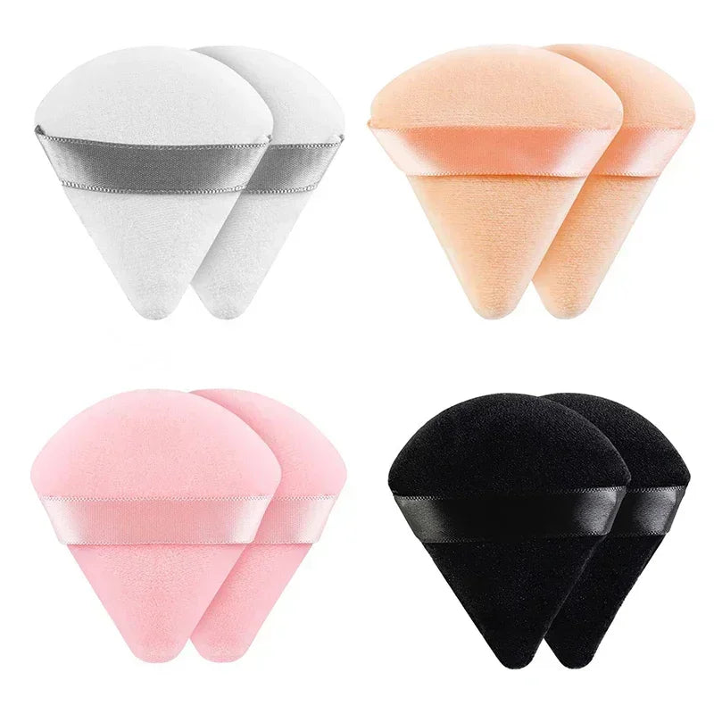  Soft Makeup Puff Hypoallergenic Precision Sponges Foundation Concealer Cruelty-free Finger Sponge Puff Beauty Makeup Tools Qme