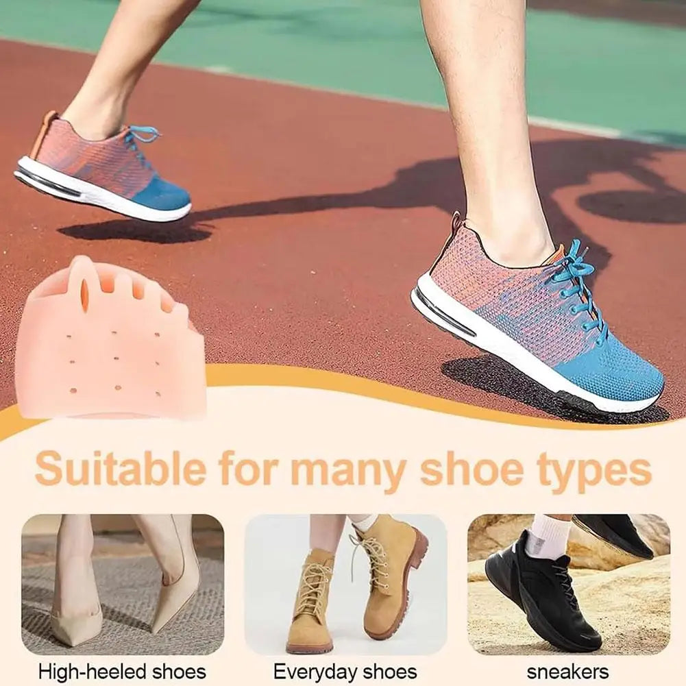 Forefoot Metatarsal Pads Breathable Foot Support Pad Toe Cushions Qme