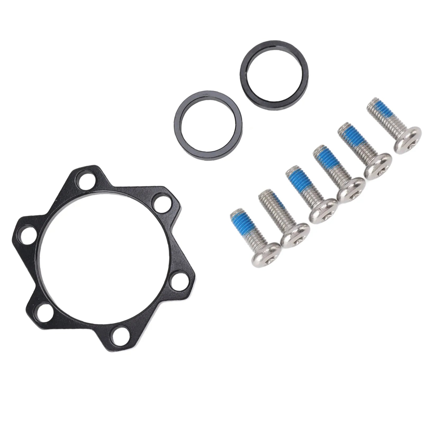 15mm Bike Front Hub Adapter Aluminum Alloy 100mm to 110mm Bike Boost Hub Conversion Set for DIY 100mm to 110mm Front Hub Adapter Qme