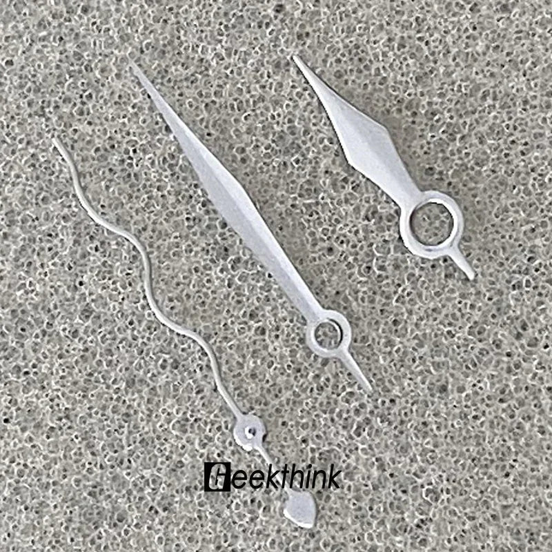 NH35 Hands Curly Ripple Hands Gold Rose Silver No Luminous Watch Needle Suitable For NH35 NH36 4R 7S Movement Qme S