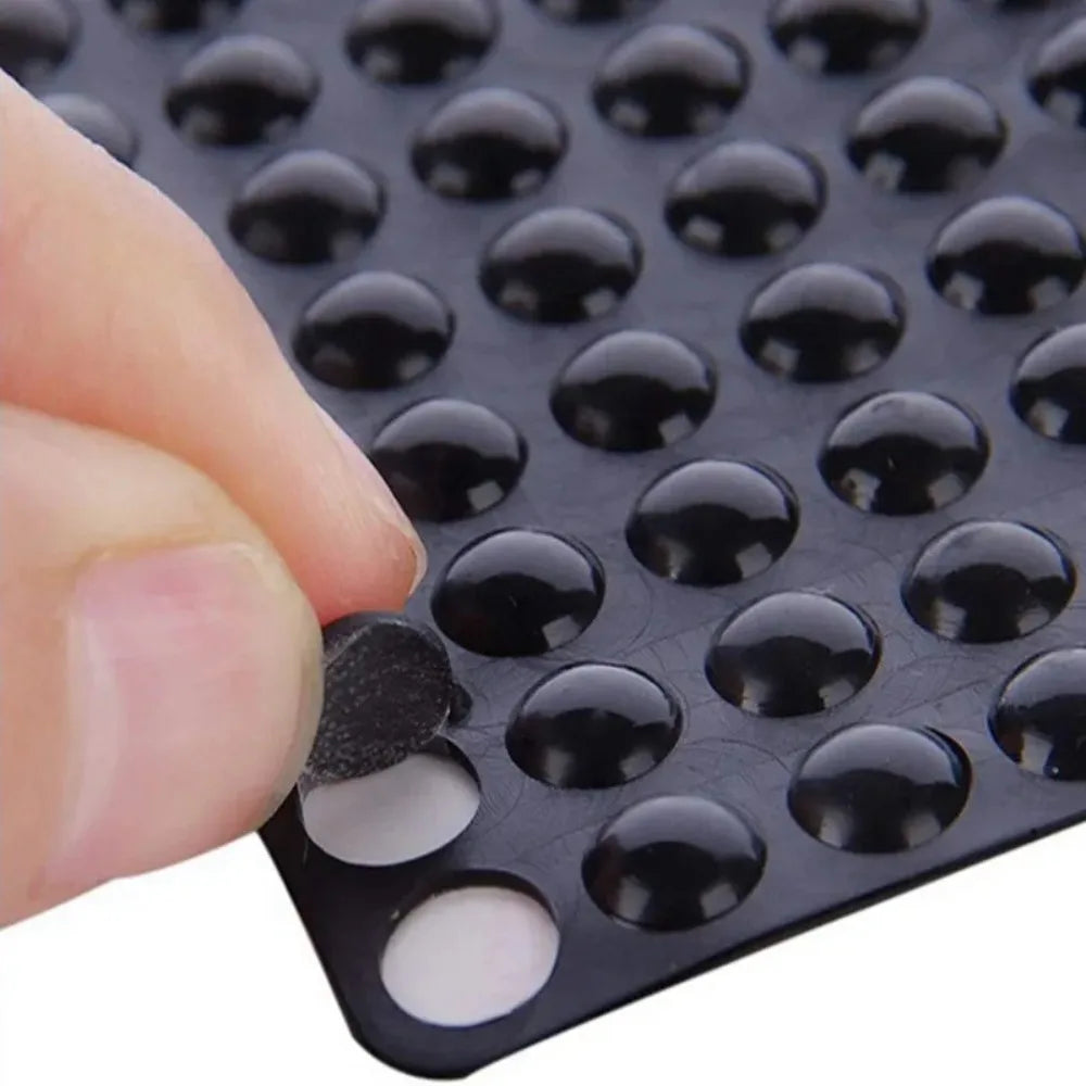 500-100PCS Silicone Shock Absorber Pad Transparent Self Adhesive Door Rear Cabinet Door Anti Collision Furniture Buffer Pad Qme
