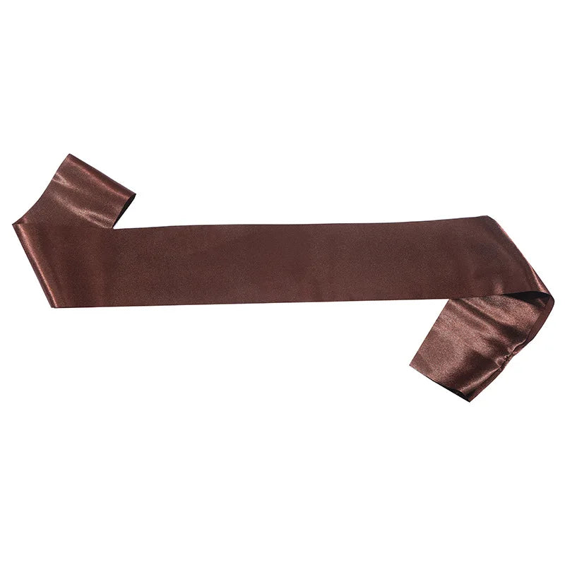 Blank Satin Sash Plain Party Event Diy Own Wedding Bachelorette Qme CL-6 One Size