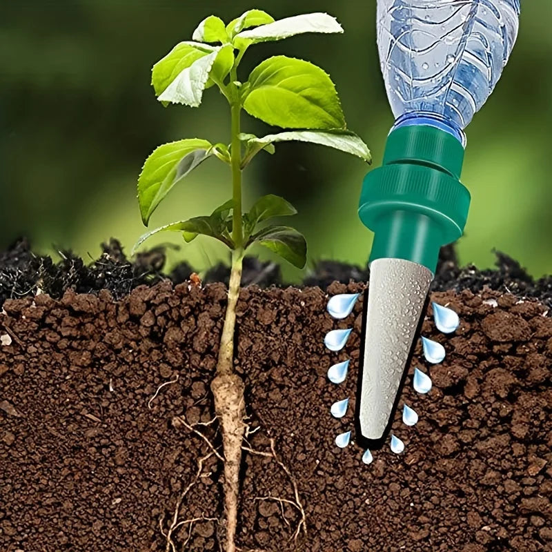 1 Household Indoor Potted Plant Watering Device Qme Light green