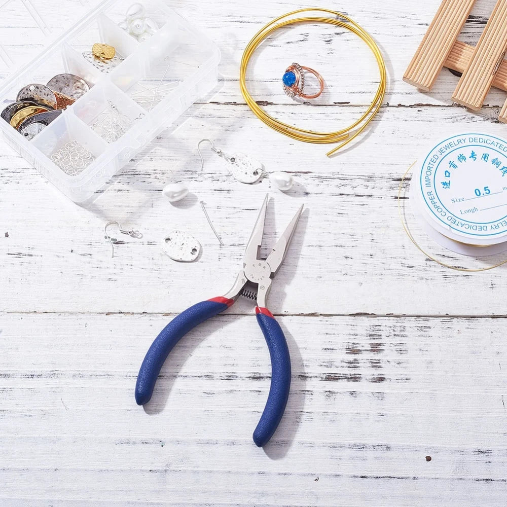 Jewelry Pliers 316 Stainless Steel Wire-Cutter Pliers Needle Cutting Jewelry Making Tools 135x53mm Qme