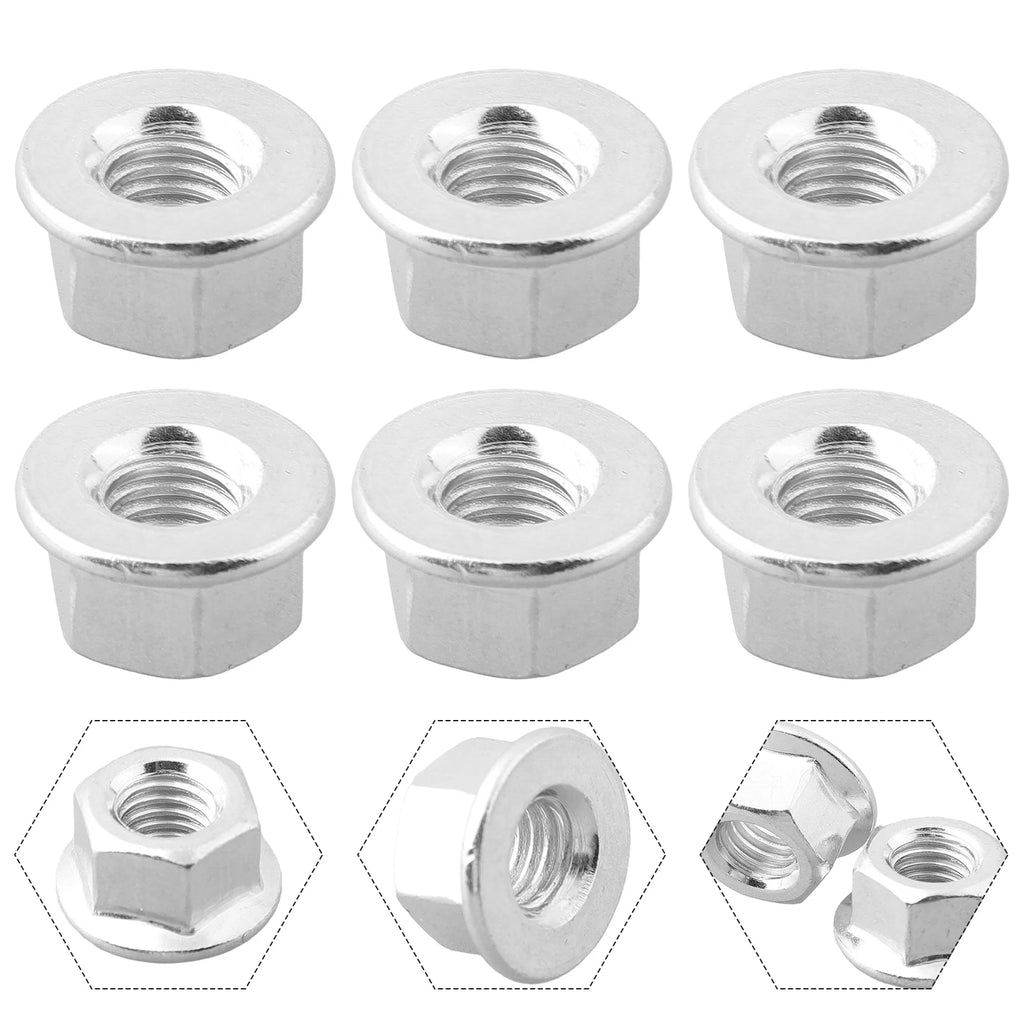 Replaced Old And Worn Out Guide Bar Nuts 6Pcs Replacement Guide Bar Nuts 503220001 For ChainSaw Flange Bar Lock Nuts Qme