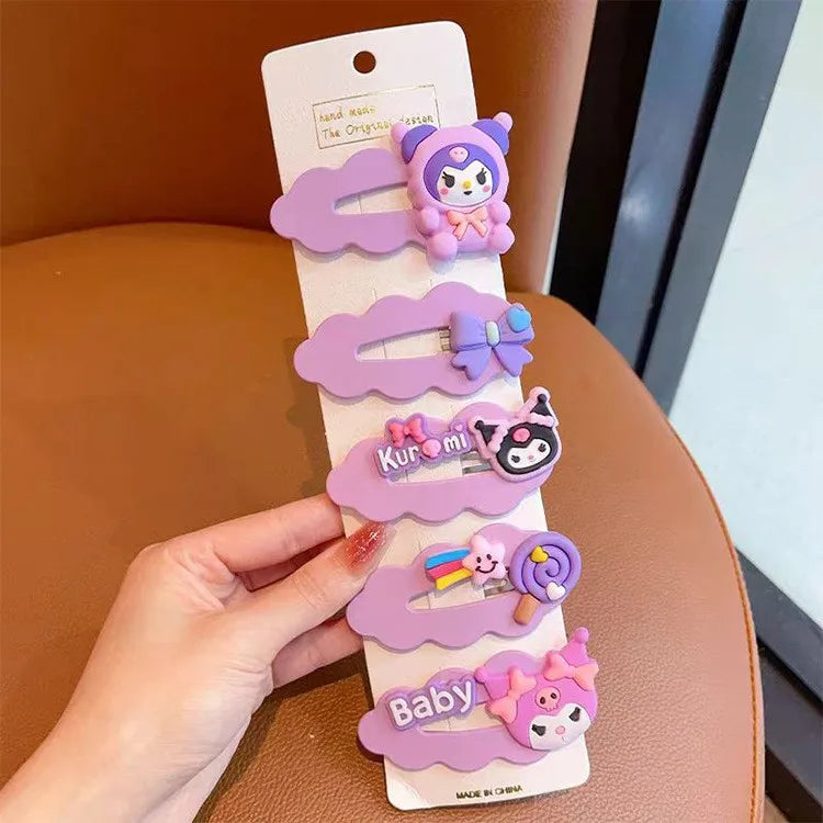 Clow Lee Cartoon Hair Tie Cute Gentle Student-style Clips Accessories Qme 3