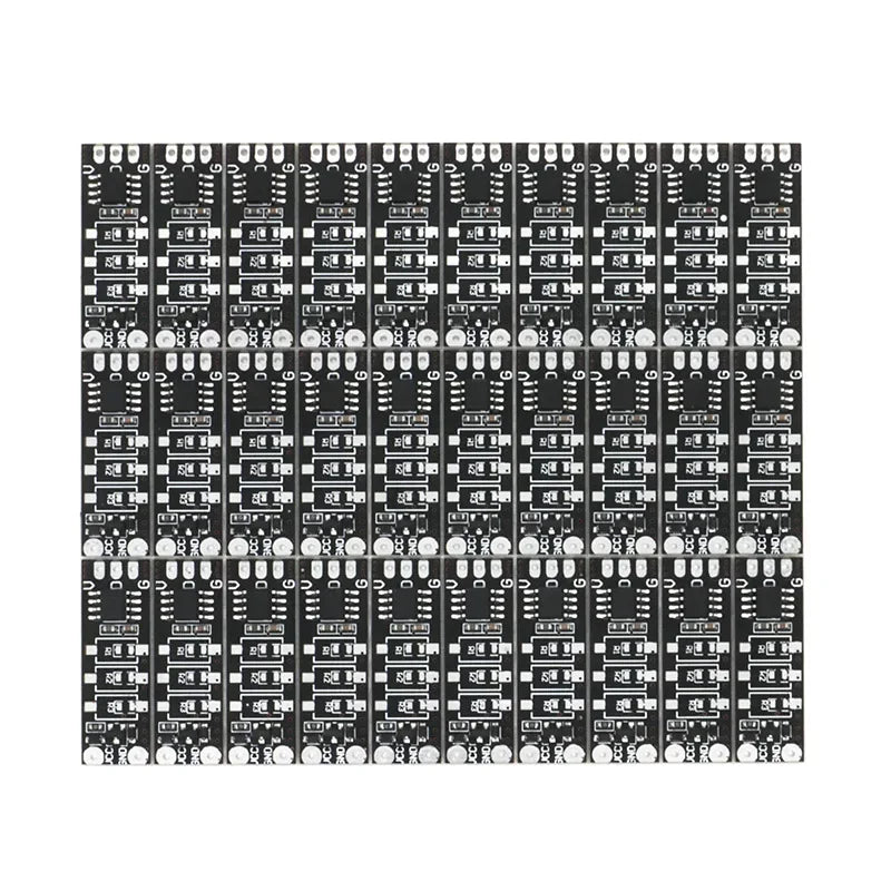 5pcs 5-24V Automatic Symphony Controller Bare Board Light Bar 2811/1903/16703 Full Color Circuit Board Qme