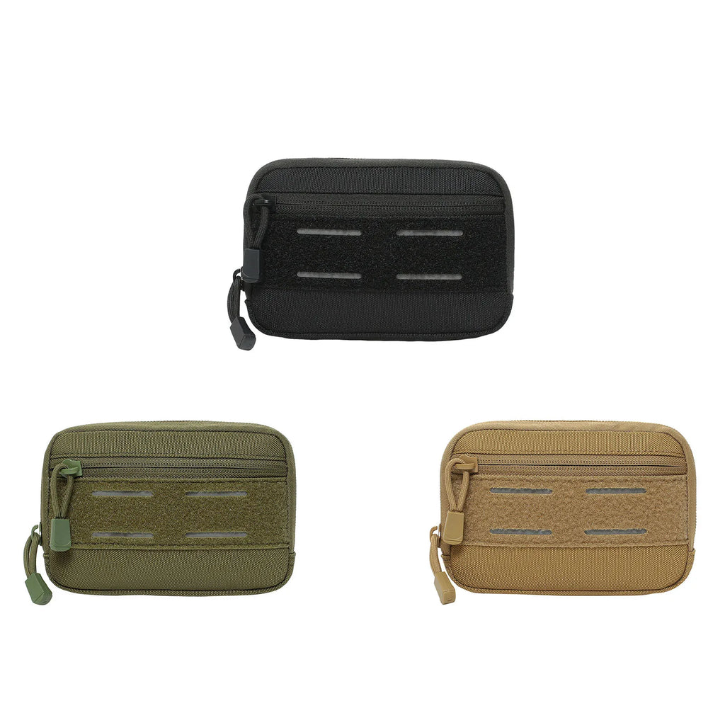 Outdoor EDC Tool Bag Large Capacity Practical Small Waist Pack Wear Resist EDC Mobile Wallet Outdoor Sports Hunting Accessory Qme