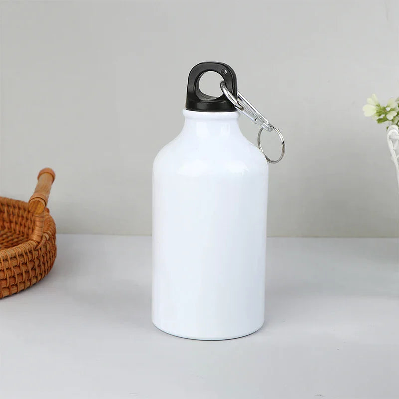 1Pc Aluminum Outdoor Bike Sports Water Bottle Drinking Kettle Drinking Cup Leakproof Water Jug For Travel Running Camping Qme