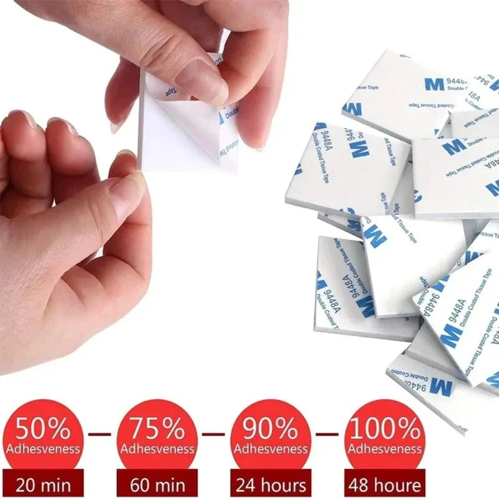 Wall Tape Suitable For Home, Office, Car, Outdoor Use 30pcs Double Sided Tape Qme