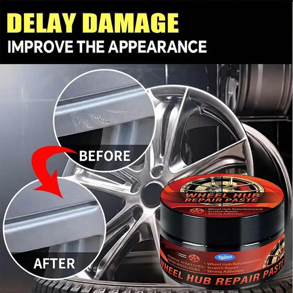 Universal Wheel Hub Repair Car Scratch Polish Tire Rim Paint Paste Qme