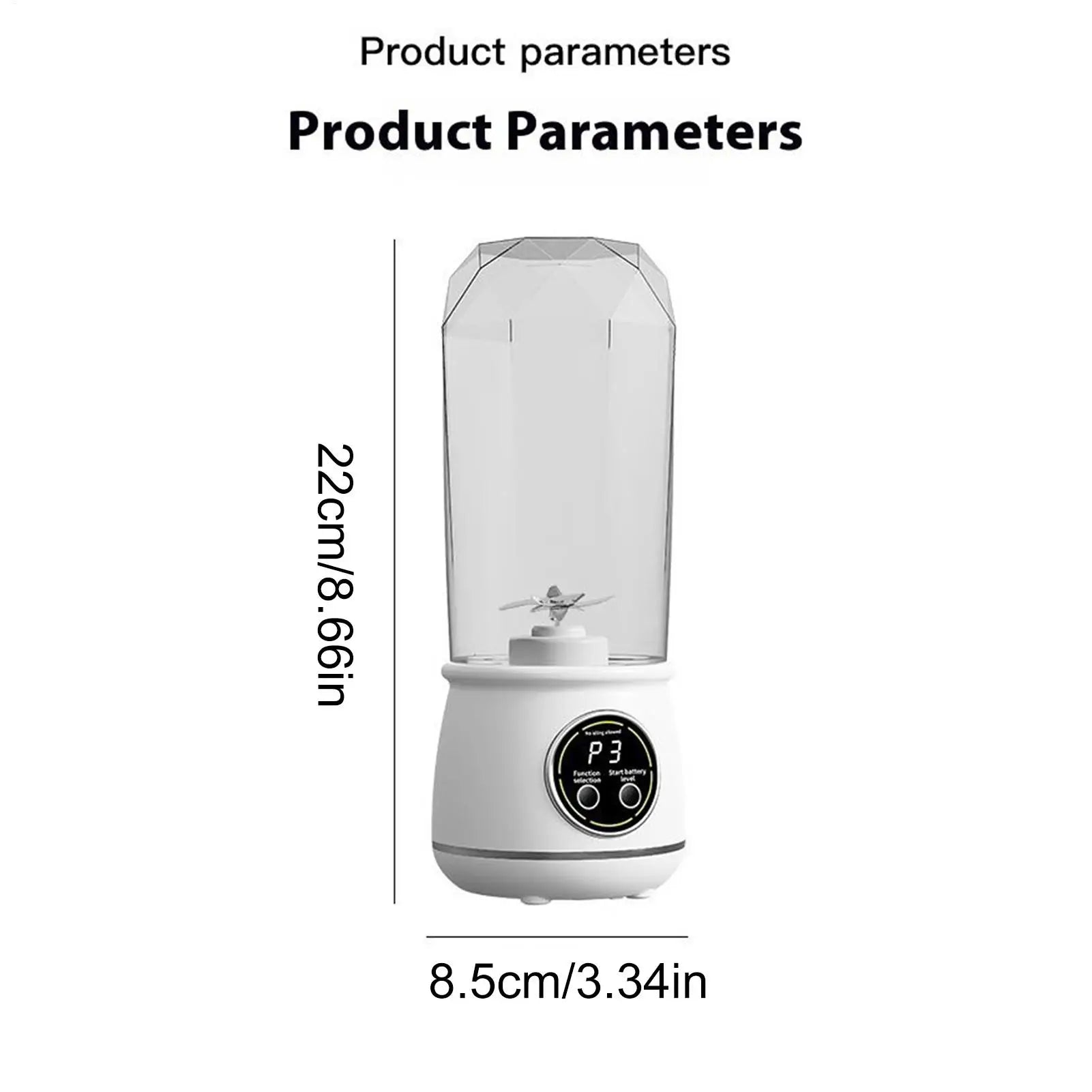 Cordless Portable Blender 550ML Leakproof Cordless Powerful Shake Maker Electric Fruits Blender Travel Cup For Fruits Vegetables Qme