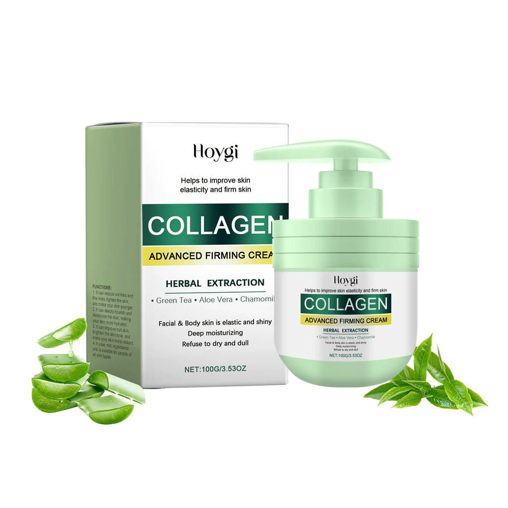Collagen Body Cream Firming Fade Fine Lines Wrinkle Dark Spots Repairing Drying Body Brightening Moisturizing Cream Skin Care Qme 100g