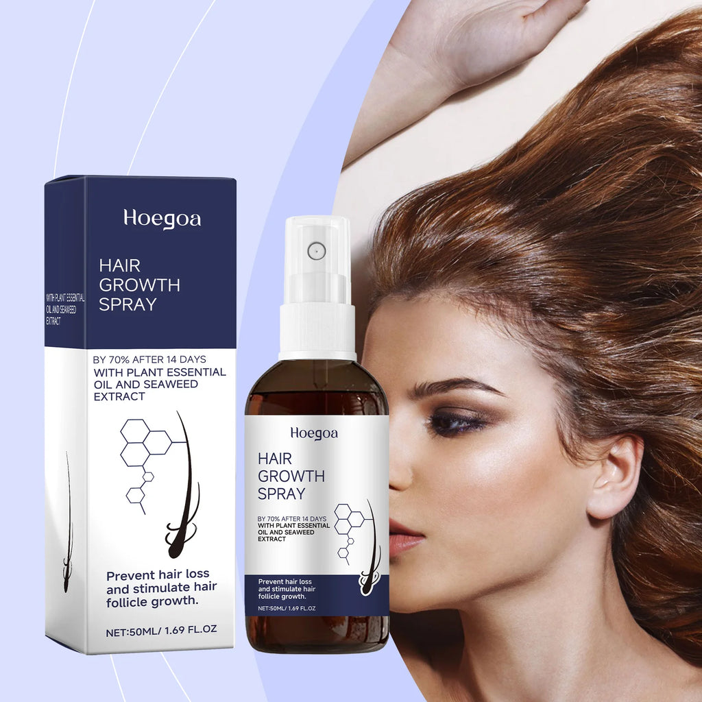 Anti Hair Loss Spray Nourish Scalp Reduce Frizz Improve Sparse Prevent Baldness Thick Hair Growth Oil Damaged Hair Repair Serum Qme