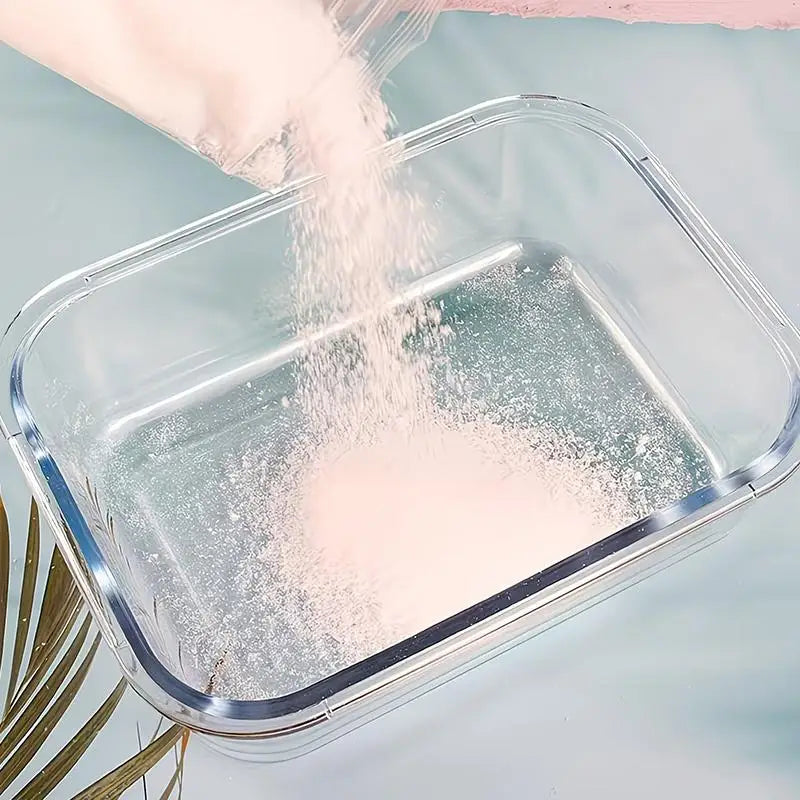 Fluffy Artificial Fake Snow Powder No Mess Non-sticky Safe Film Qme