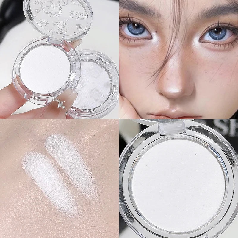 Highlight Face Brightening Palette Natural Luster Pearlescent Qme