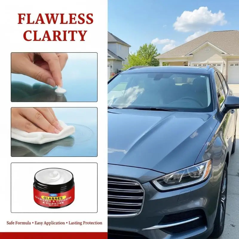 Car Windshield Repair Wax Deep All Types Window Polishing Grinding Qme