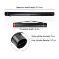 Portable Drawing Tube-adjustable Expandable Art Storage Shoulder Qme Black