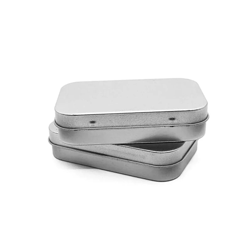 Frosted Household Storage Box Organizer Metal Boxes Tin Plated Qme