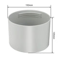 Mobile Exhaust Pipe Connector Heat Exhaust Pipe Diameter 15CM13CM Ventilation Tool Interface Accessories Qme 150mm