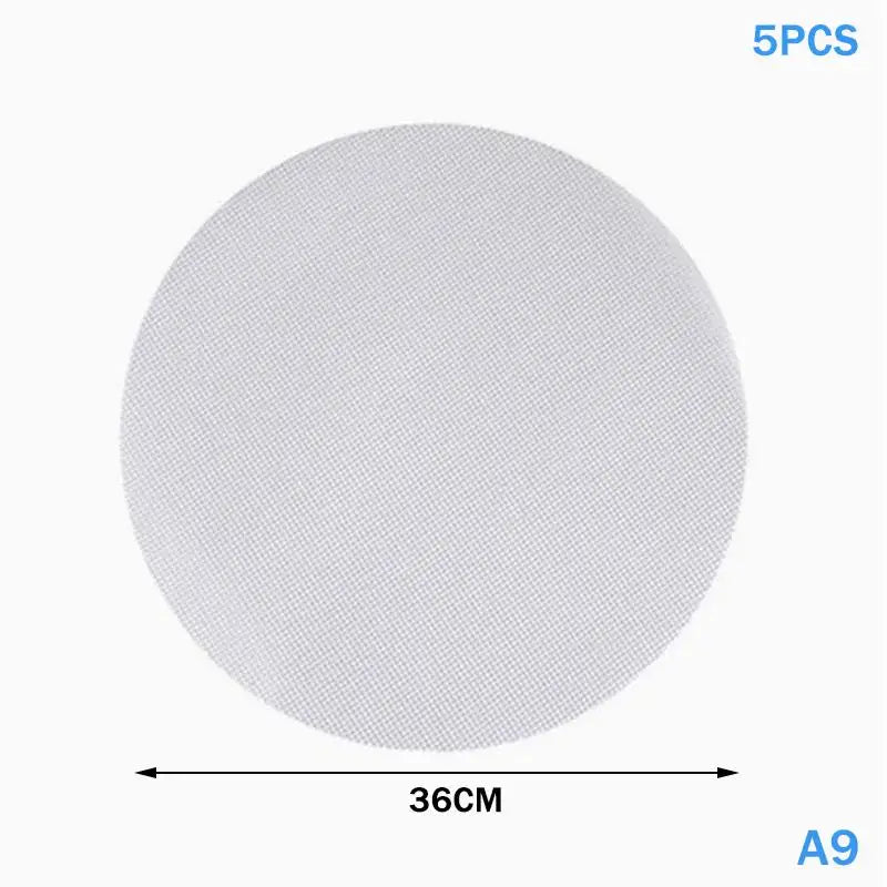 Reusable Silicone Non-stick Steamer Cloth Liners Round Steaming Mat Qme A9