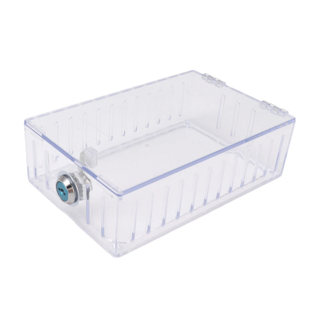 Universal Thermostat Lock Box With Key Clear Large Thermostat Cover For Thermostat On Wall Thermostat Guard Protector Qme