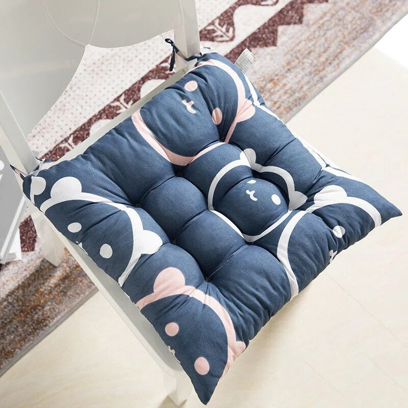 One Soft Padded Cotton Upholstery Cushion Chair Perfect Office Home Qme