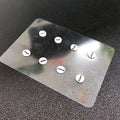 Glass DIY Universal Dots Mouse Feet Pads Seamless Glide Sticker Qme A1