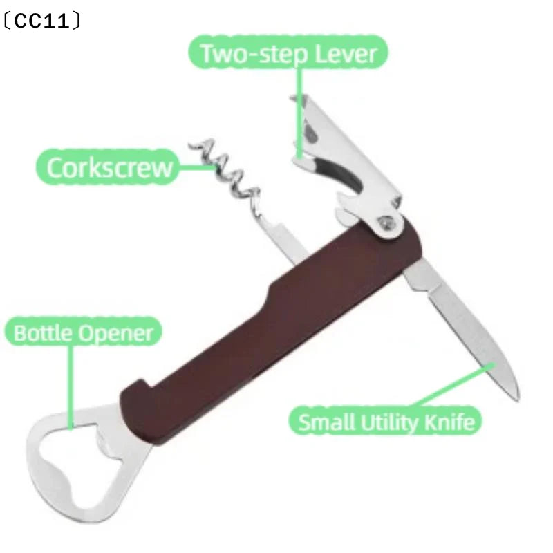 Portable Beer Can Opener Wine Bottle Restaurant Kitchen Tool Birthday Qme