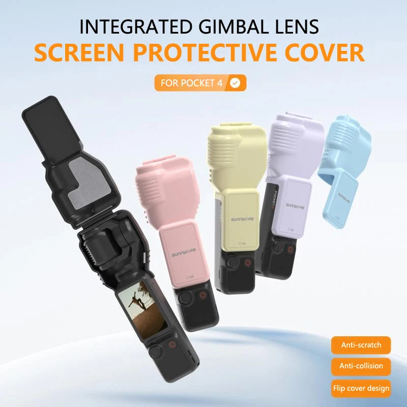 Durable Pocket 4 Gimbal Lens Screen Protective Case All One Scratch Qme