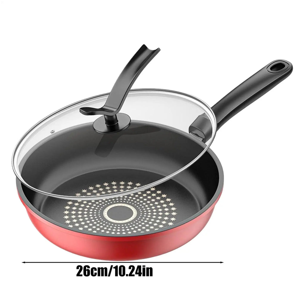 Nonstick Steak Frying Pan Non Sticking Lid Induction Cookers Qme