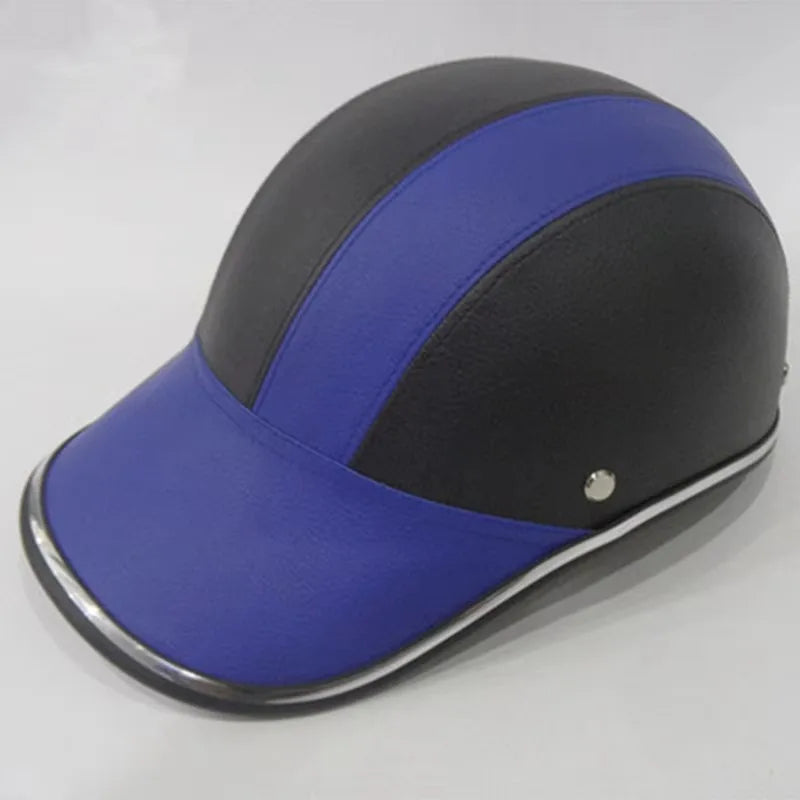 ESCAM Safety Helmet Motorcycle Helmet Half Helmet Summer Electric Car Men Women Personality Baseball Helmet Protection Qme