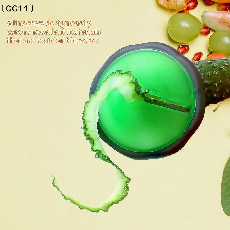 Vegetable Flower Curler Non Slip Grip Blade Kitchen Garnish Salad Qme