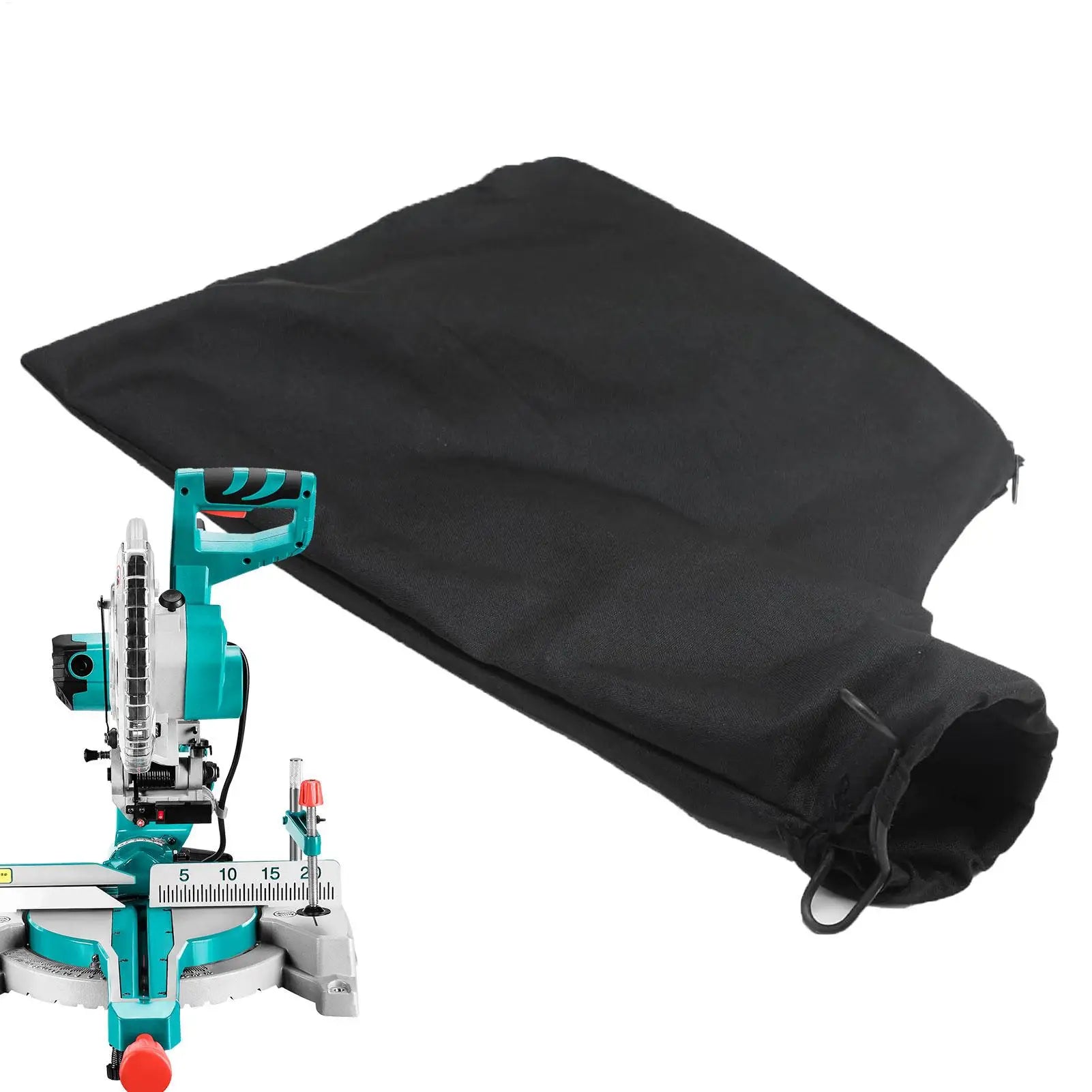 Saw Dust Collector Table Saw Dust Collector Bag Portable Lightweight Black Small Outlet Accessories for Family Home Workshop Qme