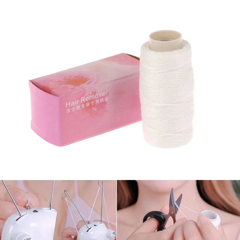 1Spool Cotton Thread Facial Hair Removal Compatible Threading Qme