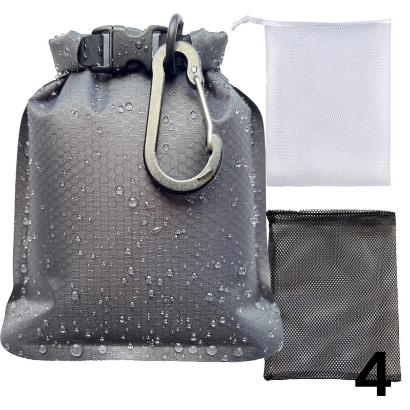 Waterproof Soap Bar Case Dish Bathroom Sealed Tableware Soap Holder Multi-functional Travel Storage Bag For Outdoor Travel Qme 4