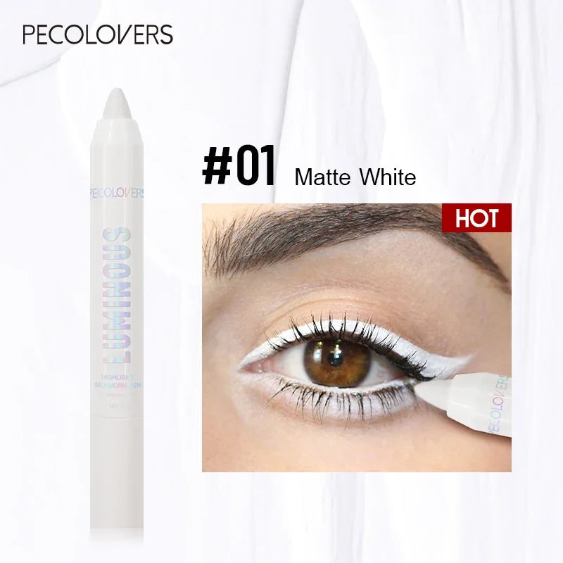 Brightening Highlighter Sparkling Eye Corner Shadow Stick Face Qme 01