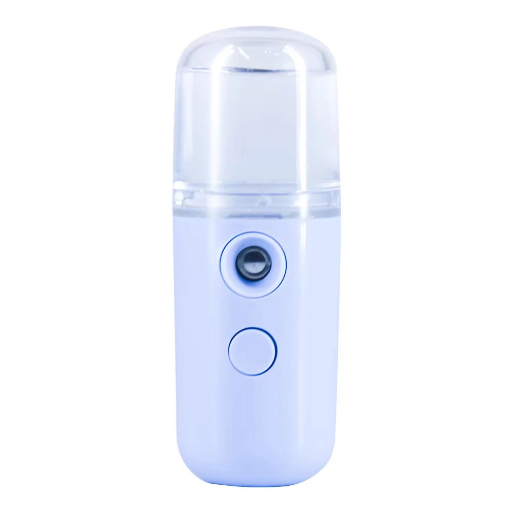 USB Mist Facial Sprayer Humidifier Rechargeable Nebulizer Face Qme Blue China Mainland