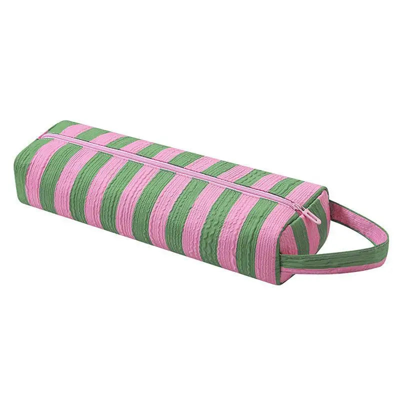Hair Dryer Storage Bag Quilting Large Capacity Dustproof Curler Storage Bag With Handle Portable Carrying Case For Travel Qme style 14